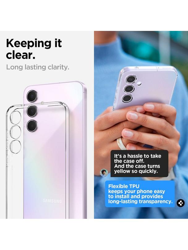 SPIGEN futerał LIQUID CRYSTAL do SAMSUNG A55 5G transparent