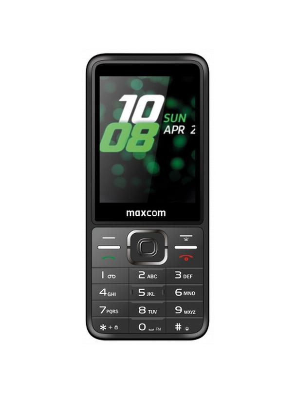MAXCOM telefon komórkowy MM244 czarny