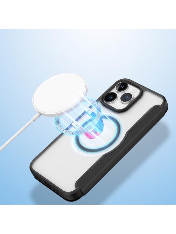 DUX DUCIS kabura SKIN X PRO kompatybilna z MagSafe do IPHONE 15 Pro czarna