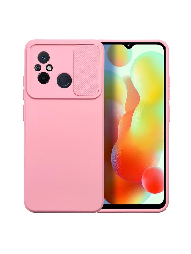 Futerał SLIDE do XIAOMI Redmi 12C jasnoróżowy