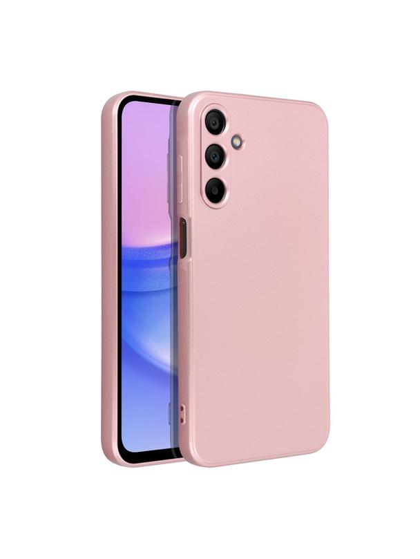 Futerał METALLIC do SAMSUNG A15 5G / A15 4G różowy