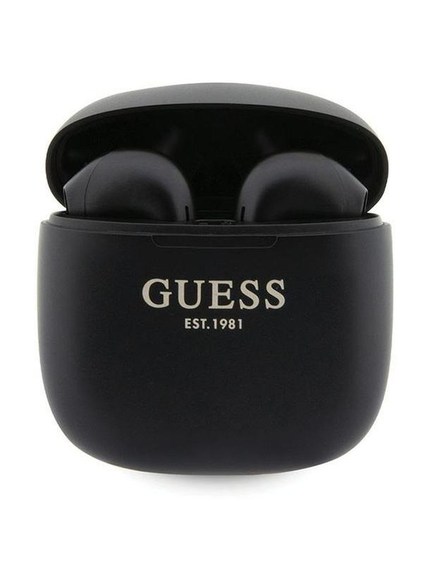 GUESS słuchawki bezprzewodowe bluetooth TWS + stacja dokująca GUTWST26PSK (Classic EST Logo) czarne