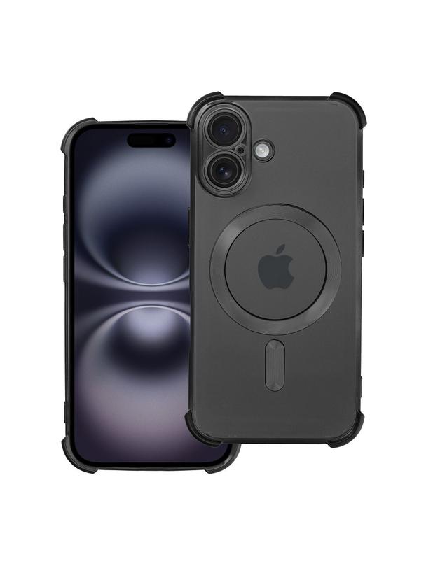 Futerał ANTISHOCK ELECTRO do IPHONE 16 kompatybilny z MagSafe czarny
