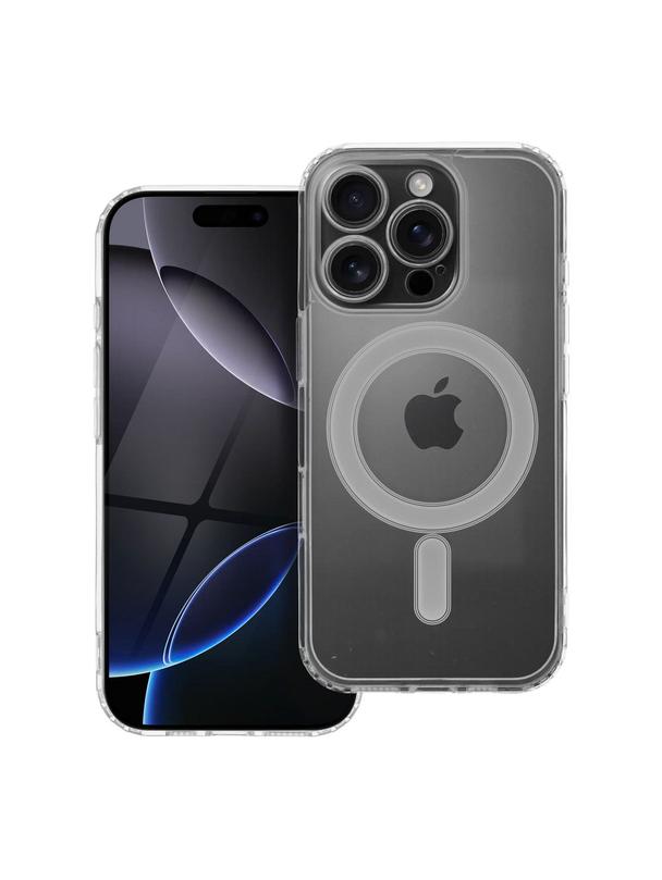 Futerał Clear Mag Cover (camera protection) zgodny z  MagSafe do iPhone 16 Pro transparentny