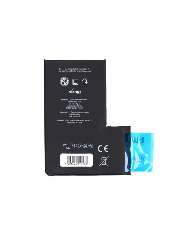 Bateria bez BMS do iPhone 12 PRO MAX 3687 mAh Blue Star HQ