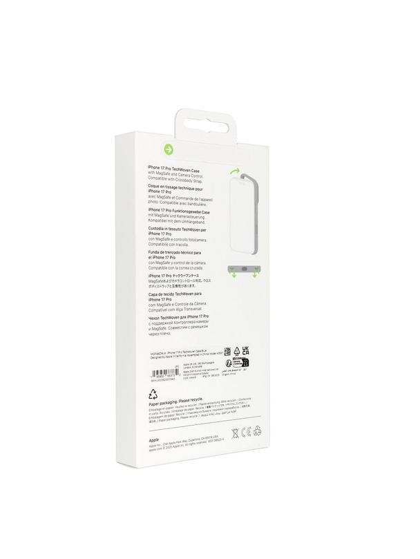 iPhone 17 Pro TechWoven Case with MagSafe - Blue 0INT