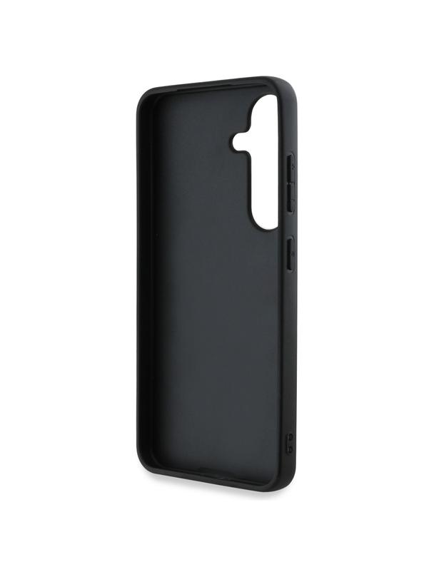 GUESS futerał do SAMSUNG S25 GUHCS25SPGT4MBK (PU Grained Big 4G and Classic Logo) czarny
