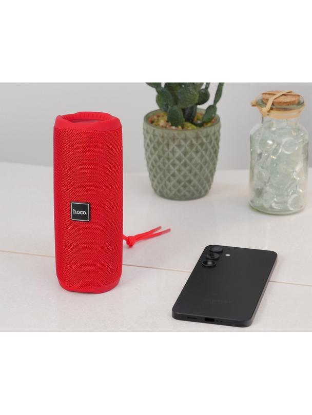 Głośnik bluetooth 2 x 5W 3h Hoco HC16 czerwony