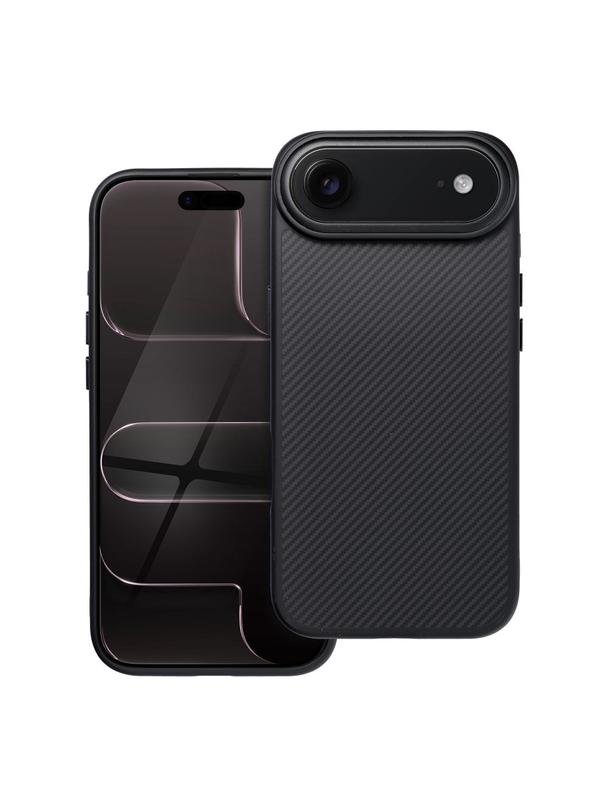 Etui na iPhone 17 Air Carbon Elite Mag Cover zgodny z MagSafe czarny