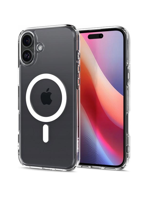 SPIGEN futerał ULTRA HYBRID MAG kompatybilny z MagSafe do IPHONE 16 white