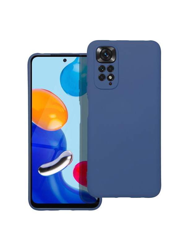 Futerał SILICONE do XIAOMI Redmi Note 11 / 11S niebieski