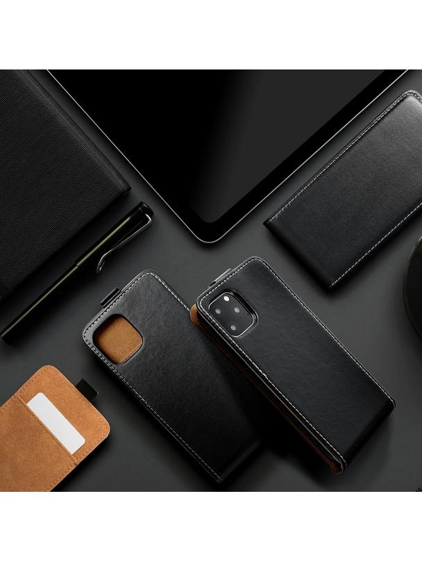 Kabura SLIM FLEXI FRESH pionowa do SAMSUNG S23 FE czarna