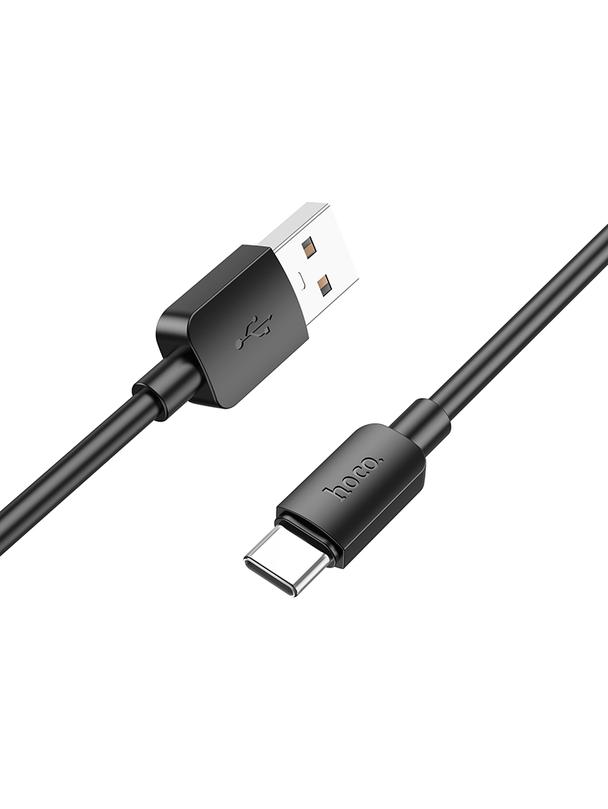 Kabel USB A do USB C Hoco PD 2,4A 27W 1 m X96 czarny