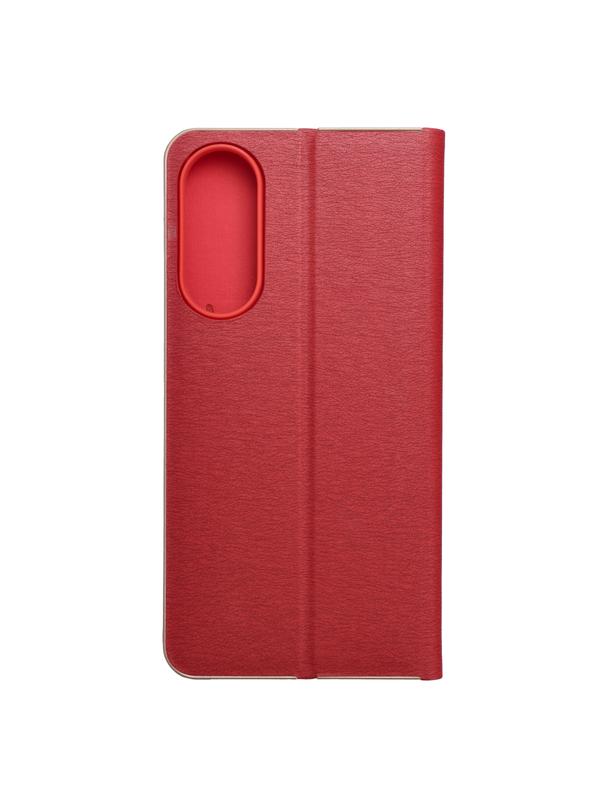 Kabura LUNA Book Gold do SAMSUNG S25 Edge czerwony