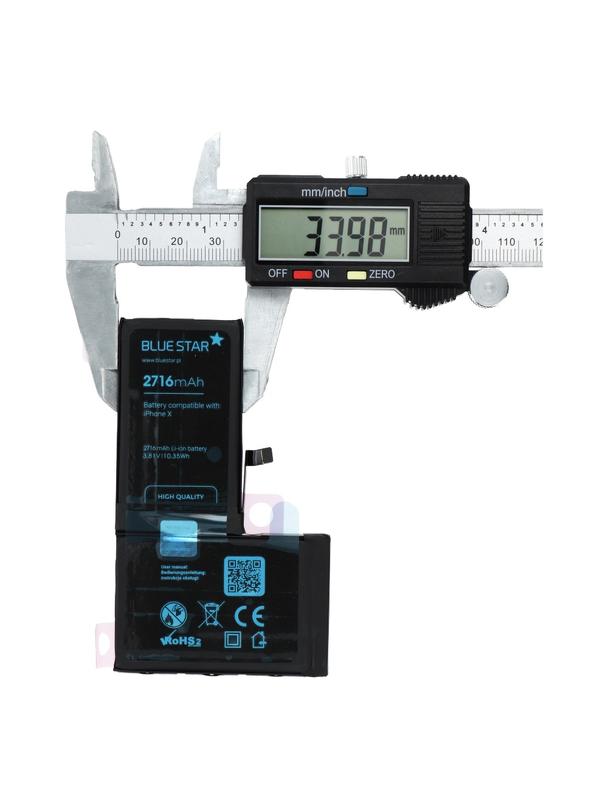 Bateria do iPhone X 2716 mAh Blue Star HQ