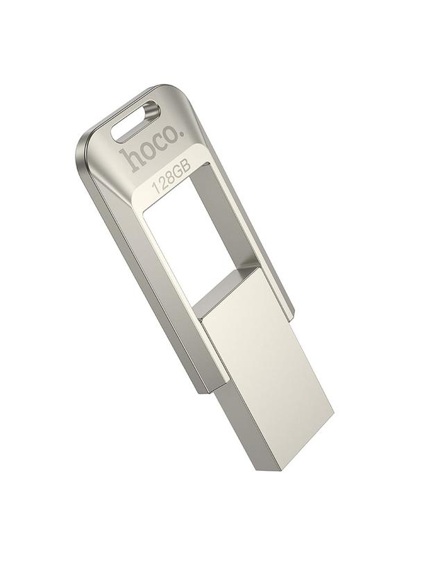 Pendrive 128GB USB 3.0 (USB A) Hoco UD16 nikiel