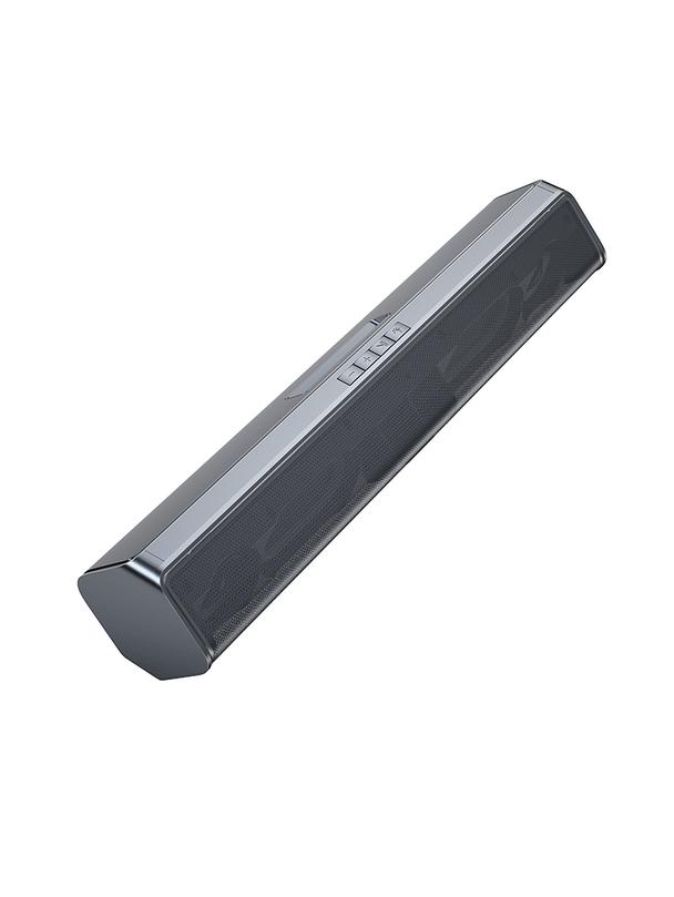 Głośnik bluetooth 2 x 5W 2,5h Hoco BS49 szary