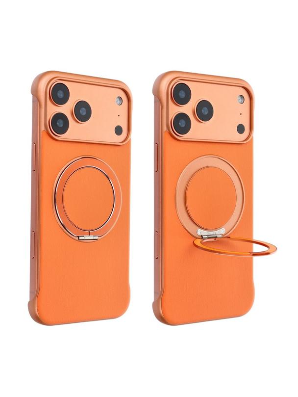 Futerał EDGE FREE kompatybilny z MagSafe do IPHONE 17 Pro pomarańczowy