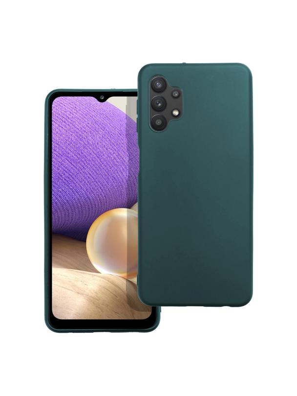 Futerał MATT do SAMSUNG A32 LTE ( 4G ) ciemnozielony