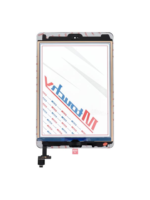 MUSTTBY Ekran dotykowy + taśma klejąca + Home do iPAD mini 1 (czarny)