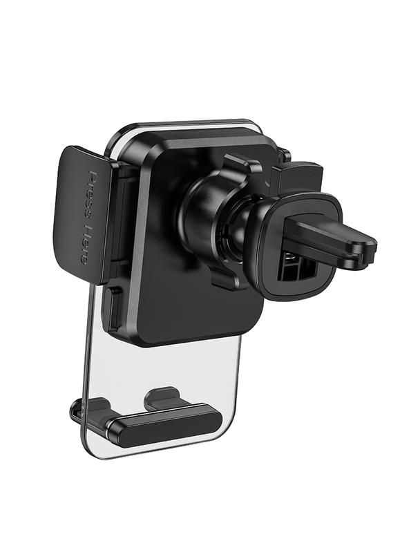 Uchwyt na telefon do samochodu uniwersalny Hoco do kratki CA117 czarny