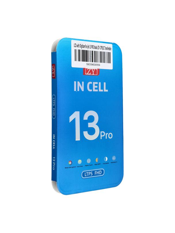 Wyświetlacz do iPhone 13 Pro z ekranem dotykowym czarnym (ZY-LTPS) IC Transferable