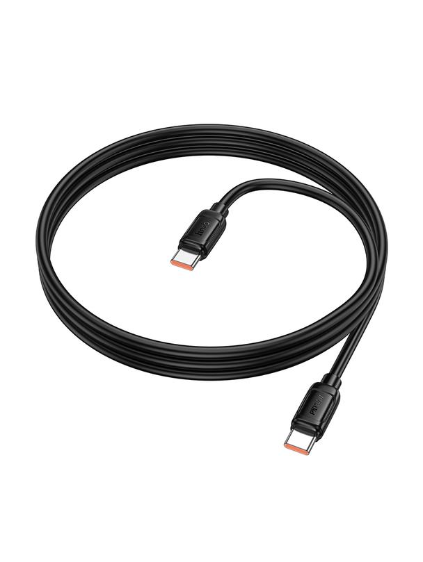 Kabel USB C do USB C Hoco PD 5A 240W 1 m X115 czarny