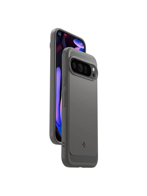 SPIGEN futerał RUGGED ARMOR do GOOGLE Pixel 9 Pro XL marble grey