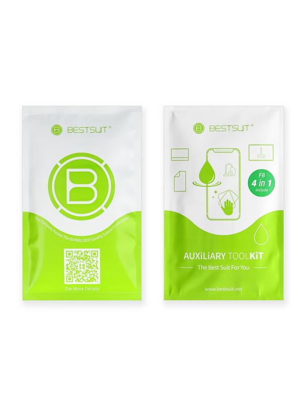 Szkło hybrydowe Bestsuit Flexible 5D Full Glue do iPhone 12 mini czarny