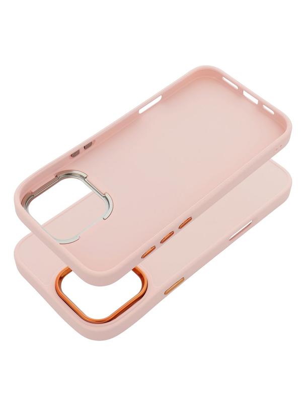 Futerał FRAME do IPHONE 16 Pro Max pudrowy róż