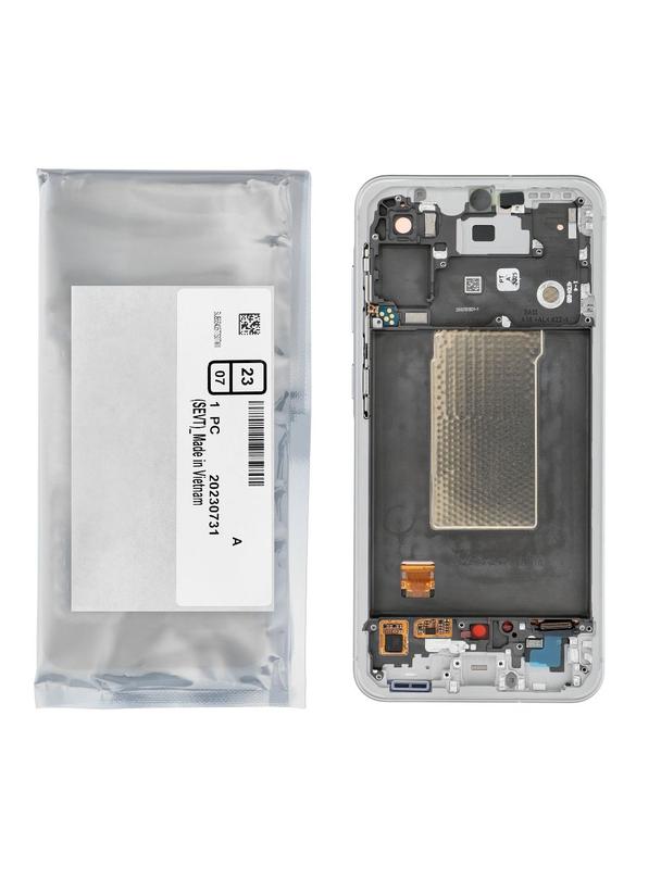 ServicePack Wyświetlacz LCD do SAMSUNG A56 5G A566B Gray GH82-36829B