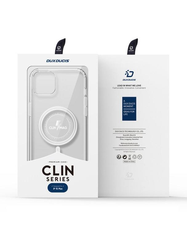 DUX DUCIS futerał CLIN MAG kompatybilny z MagSafe do IPHONE 15 Plus transparentny