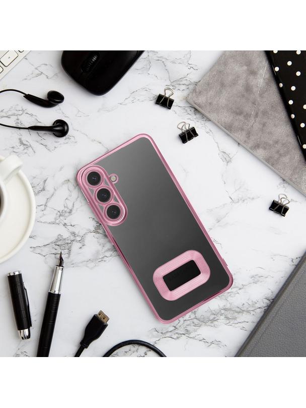 Futerał GLAM do XIAOMI REDMI NOTE 14 Pro 5G pudrowy róż