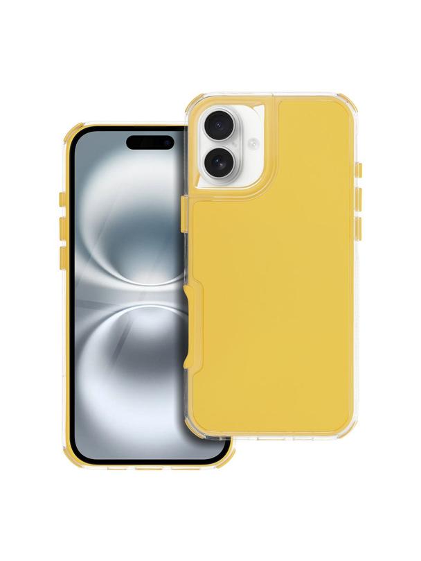 Futerał MATRIX do IPHONE 16 PLUS żółty