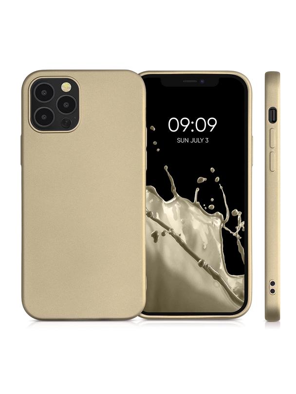 Futerał METALLIC do IPHONE 16 Pro złoty