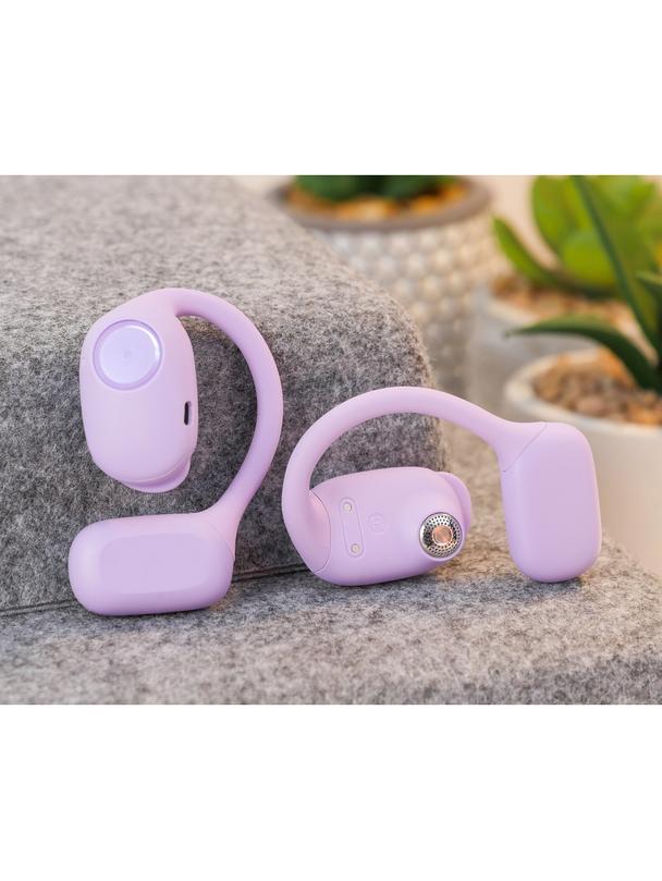 Słuchawki bezprzewodowe douszne Hoco TWS EA3 fioletowe