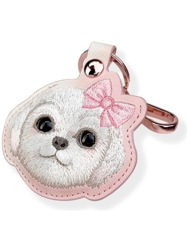 NIMMY etui na lokalizator / brelok BIG EYED PET 2.0 Dog różowy