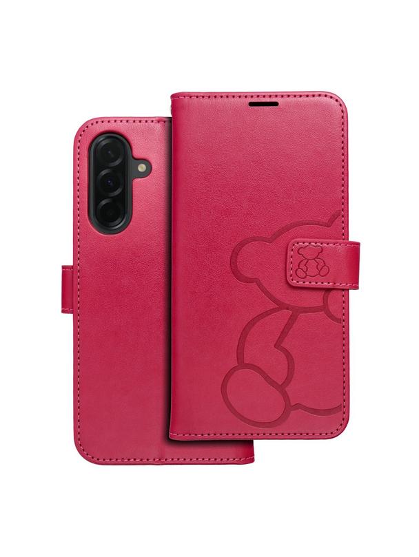 Kabura MEZZO Book do SAMSUNG A36 5G teddy bear magenta