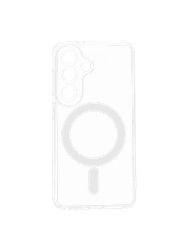 Futerał do Samsung S26 Clear Mag Cover (STR / CAMERA PROTECTION) zgodny z MagSafe  transparentny