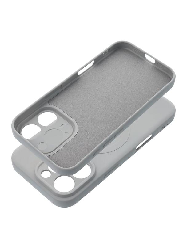 Futerał SILICONE MAG COVER kompatybilny z MagSafe do IPHONE 16 Pro tytanowy