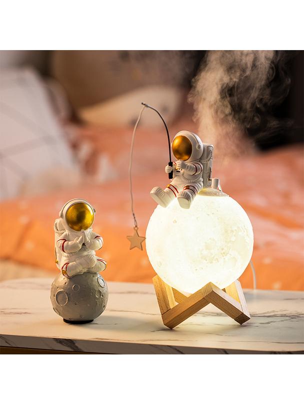 Lampka nocna / nawilżacz powietrza ASTRONAUTA Art Deco siedzący (wzór 5) AFSH