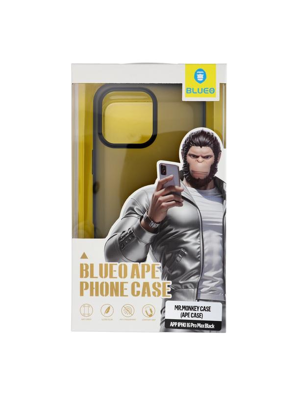 BLUEO APE Phone Case - Apple iPhone 16 Pro Max czarny