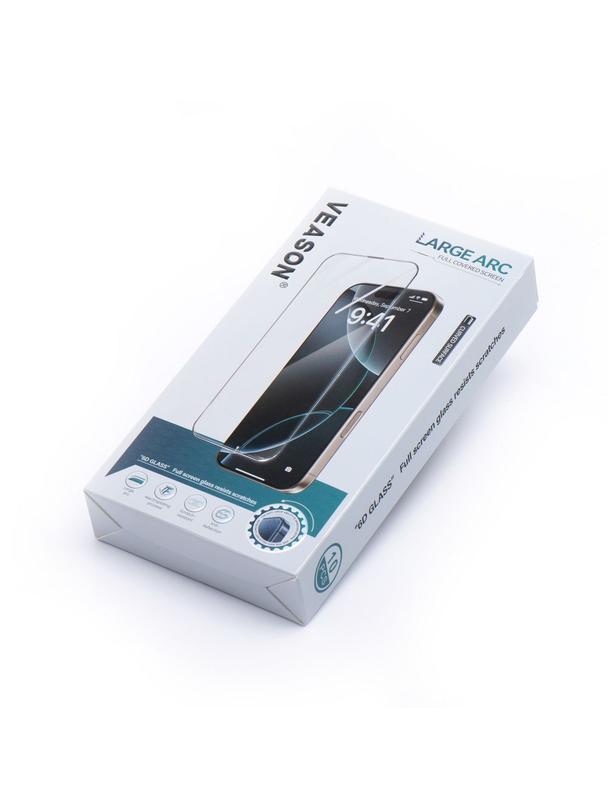 Szkło Hartowane 6D Pro Veason Glass (SET 10in1) - do Iphone XR / 11 czarny