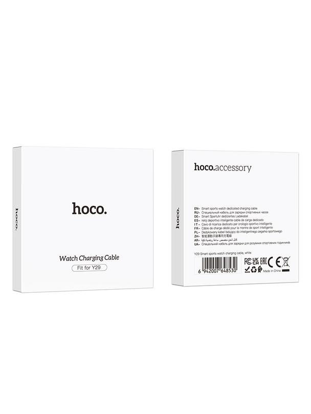 Kabel do ładowania smartwatcha Hoco 0,6 m Y29 biały