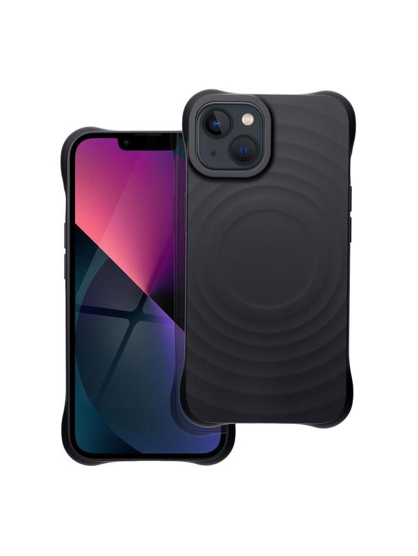 Silicone Zephyr Mag Cover kompatybilny z MagSafe do IPHONE 13 czarny