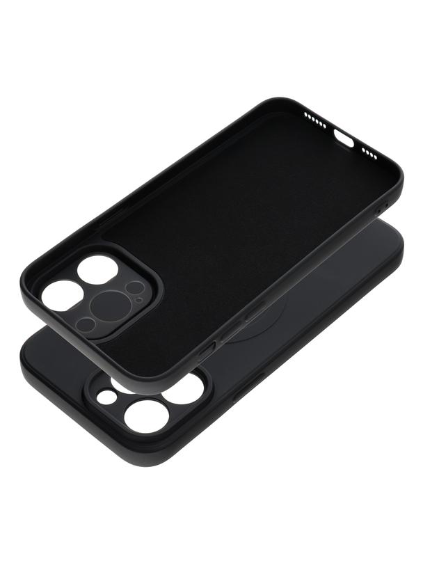 Futerał SILICONE MAG COVER kompatybilny z MagSafe do IPHONE 14 Pro Max czarny
