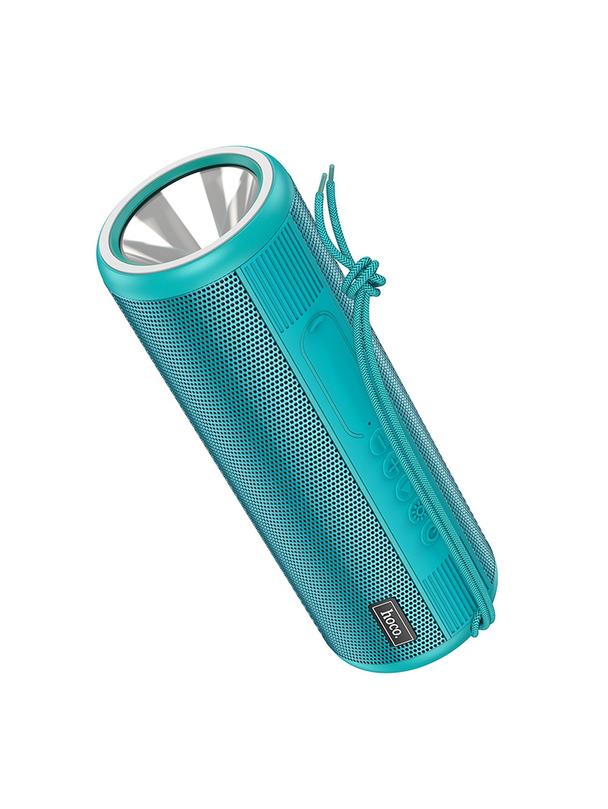 Głośnik bluetooth z latarką 2 x 15W 2h Hoco HC11 peacock niebieski