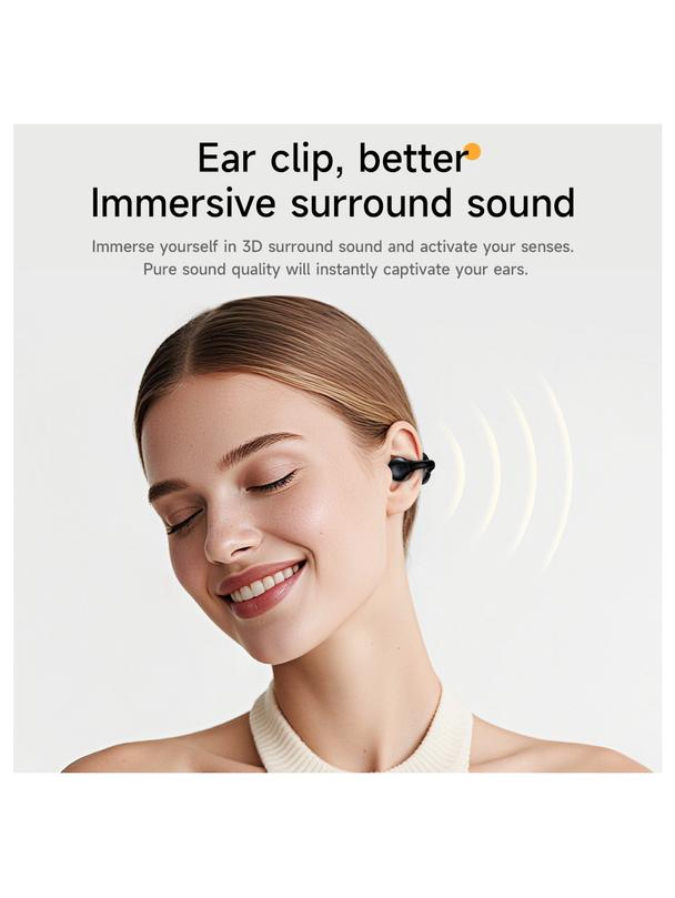 Słuchawki bezprzewodowe douszne Hoco TWS EA8 czarny