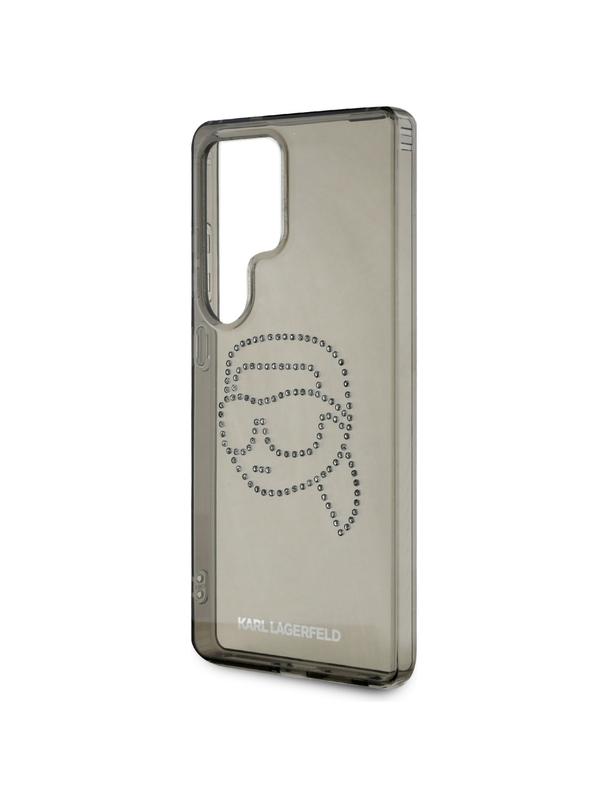 KARL LAGERFELD futerał do SAMSUNG S25 Ultra KLHCS25LHKHDCELK (IML Rhinestones K Head) czarny