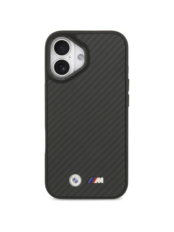 BMW futerał do IPHONE 17 kompatybilny z MagSafe BMHMP17S24CFMMK (Kevlar Matt) black